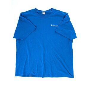 Jerzees PepsiCo Logo T-Shirt Mens 3XL Blue Dri-Power Active Short Sleeve Pepsi